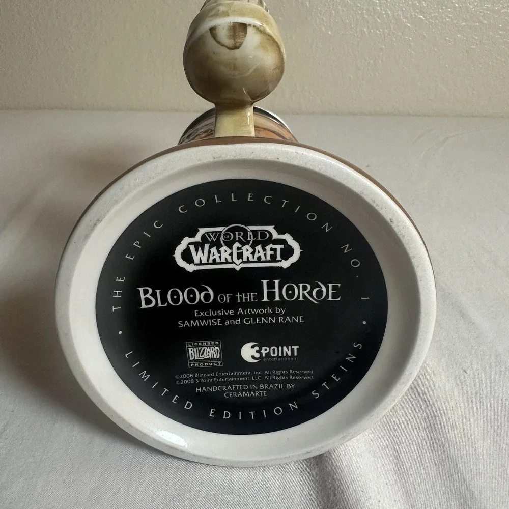 World of Warcraft Blood Of The Horde Epic Collection Limited‎ Edition Stein